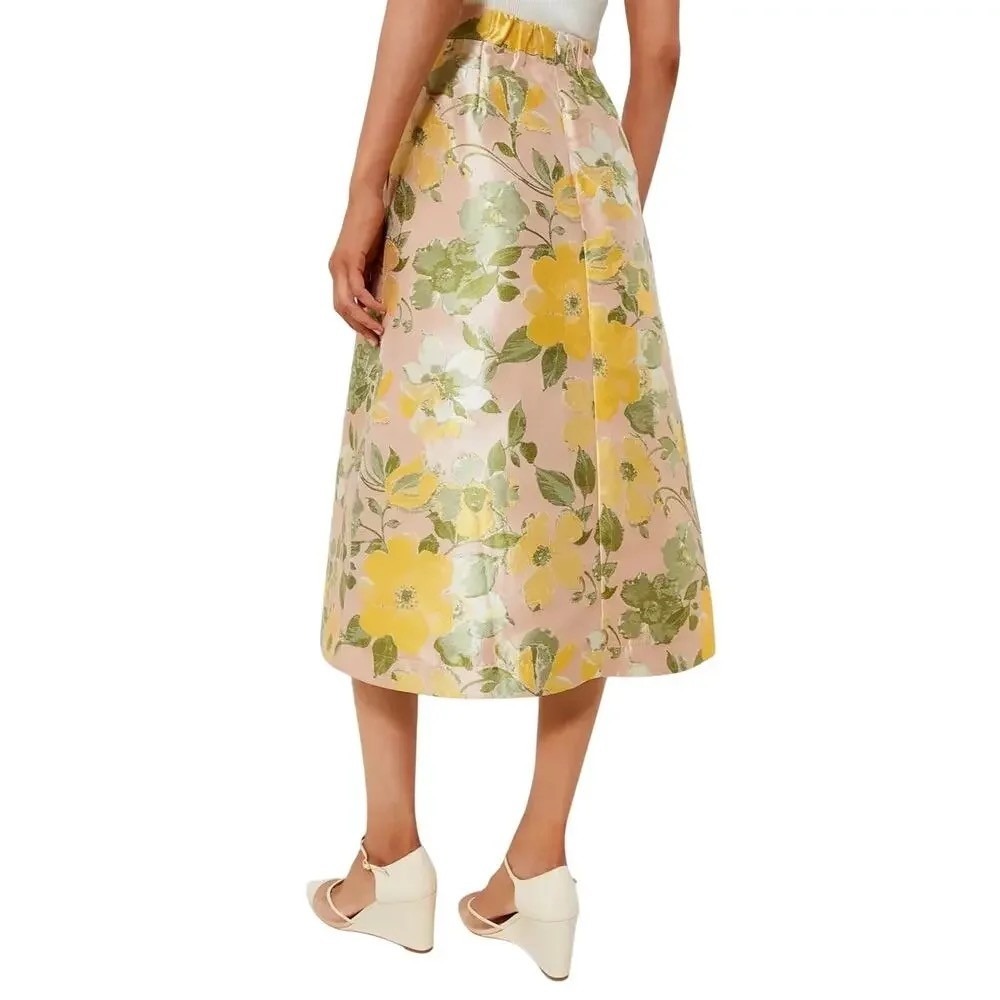 NWT! Tuckernuck POMANDER PLACE Lotus Jacquard Thea Blouse Adalyn Skirt X-Large - Picture 9 of 16